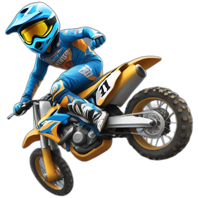 motocross  emoji