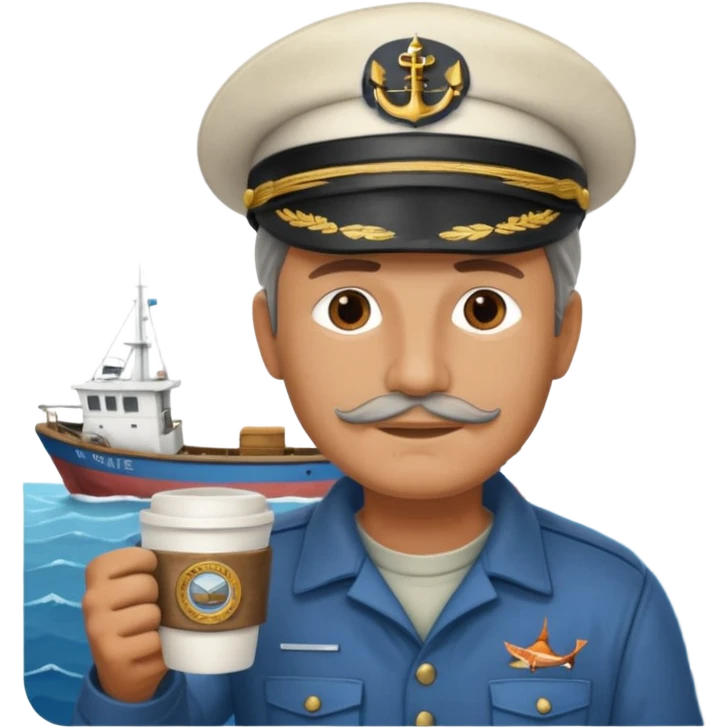 fishing vessel captain emoji