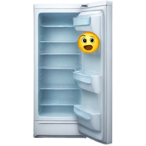 Phone in freezer emoji