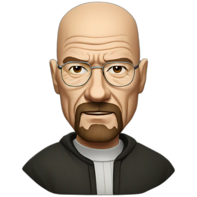 Walter White as a pastor emoji