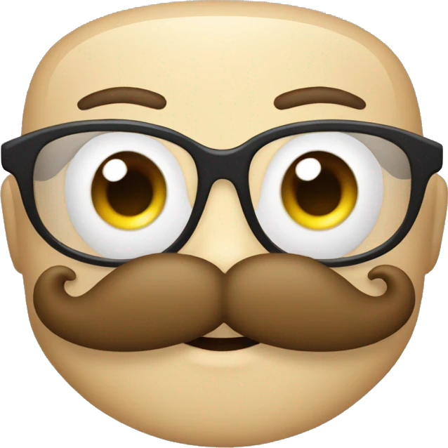 rana con bigote emoji