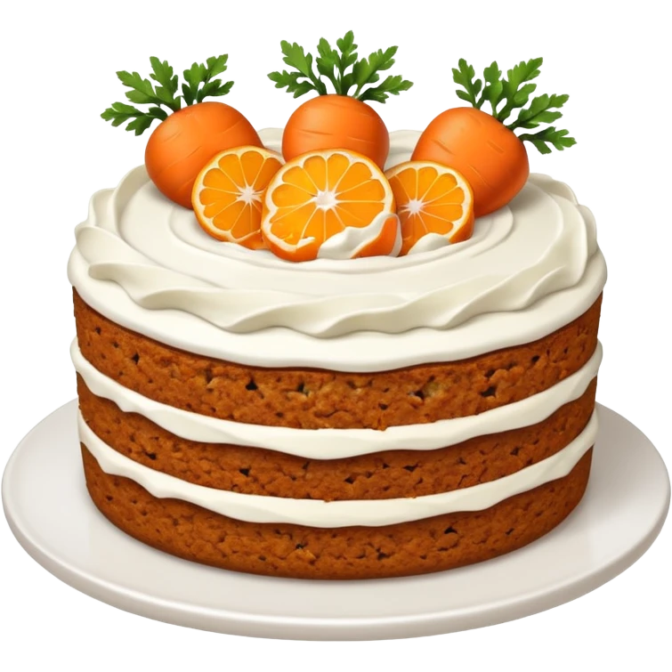 Carrot cake emoji