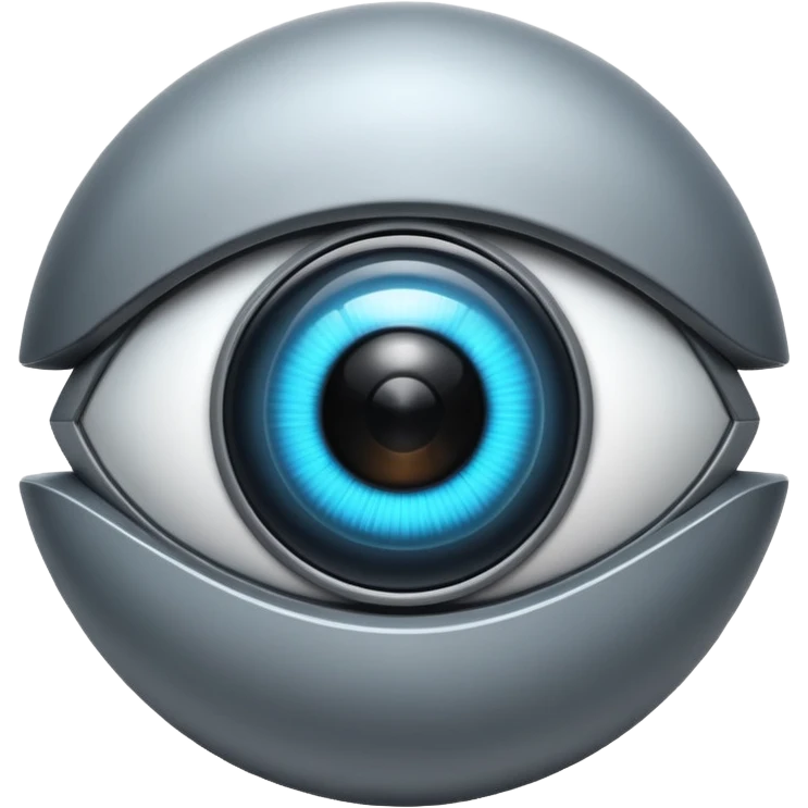 robotic eye emoji