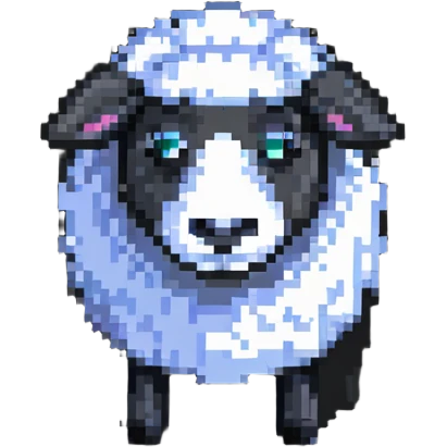 Minecraft sheep emoji