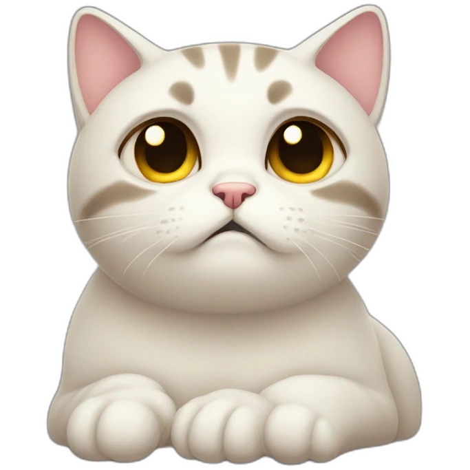really really sad cat emoji