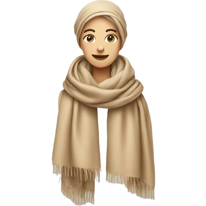 Beige Scarf emoji