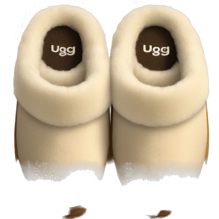 ugg slippers emoji