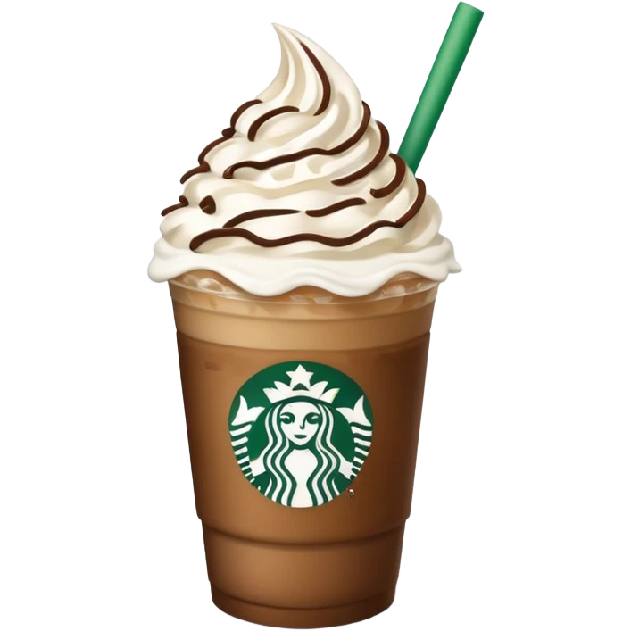 Starbucks frappchino emoji