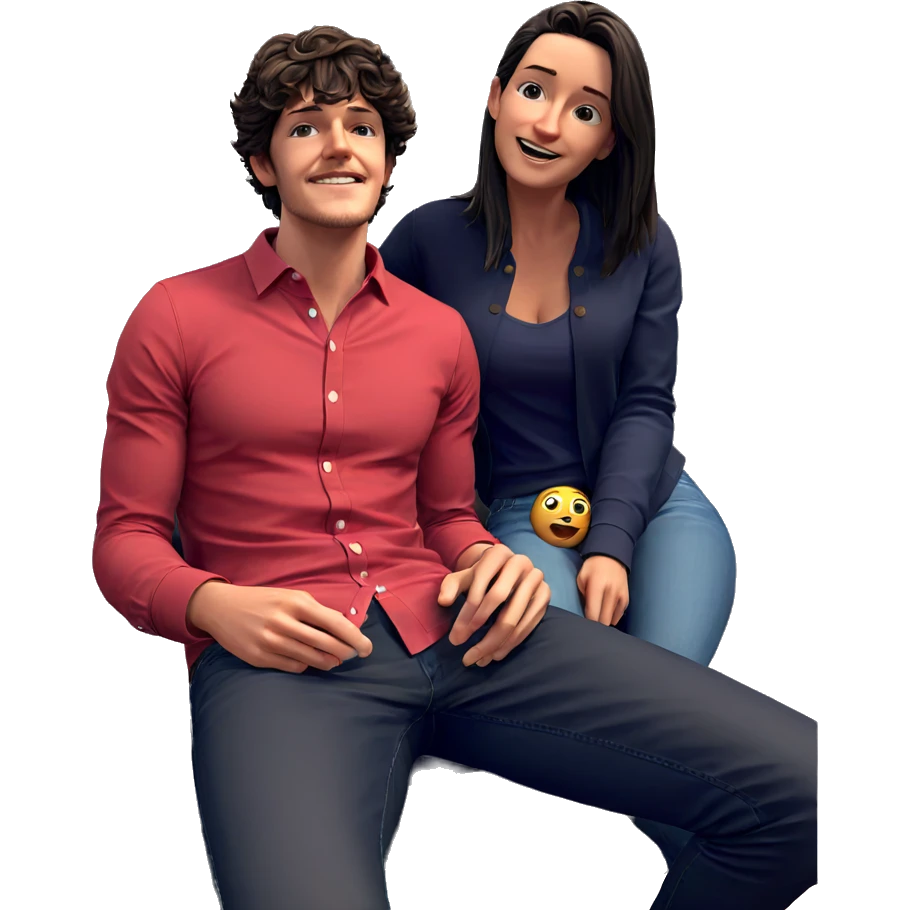 casual moment between friends emoji