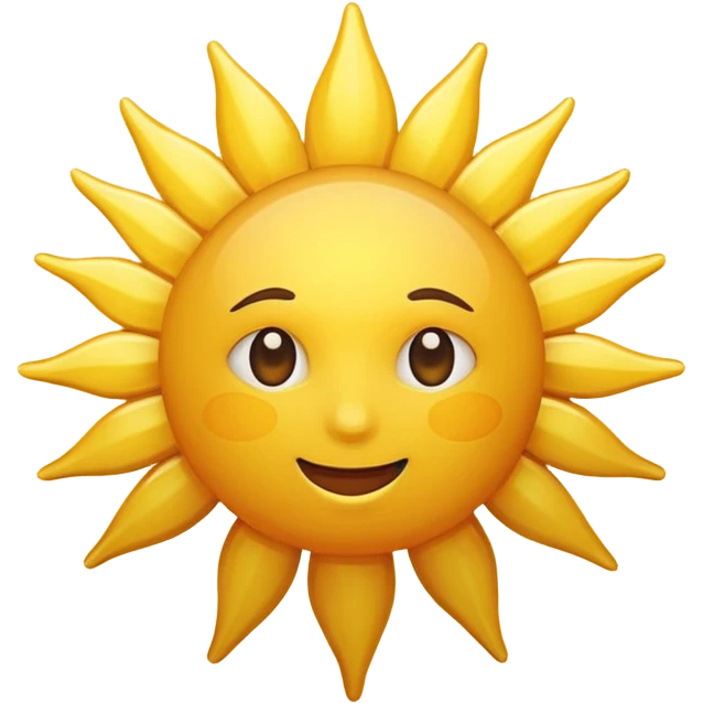 sun emoji