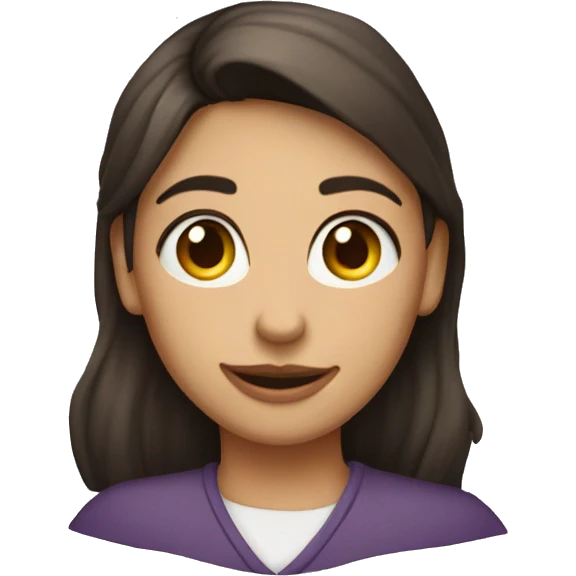 Corazón con una chica emoji