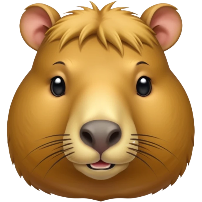 uma moeda de capybara muito fofinha emoji