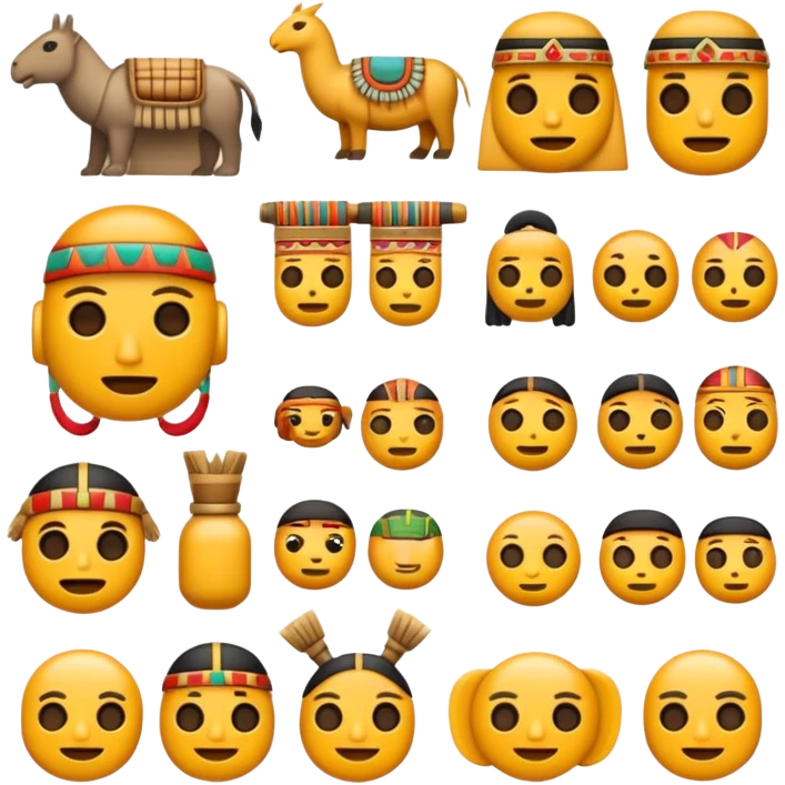 crea emojins de la prehistoria inca emoji