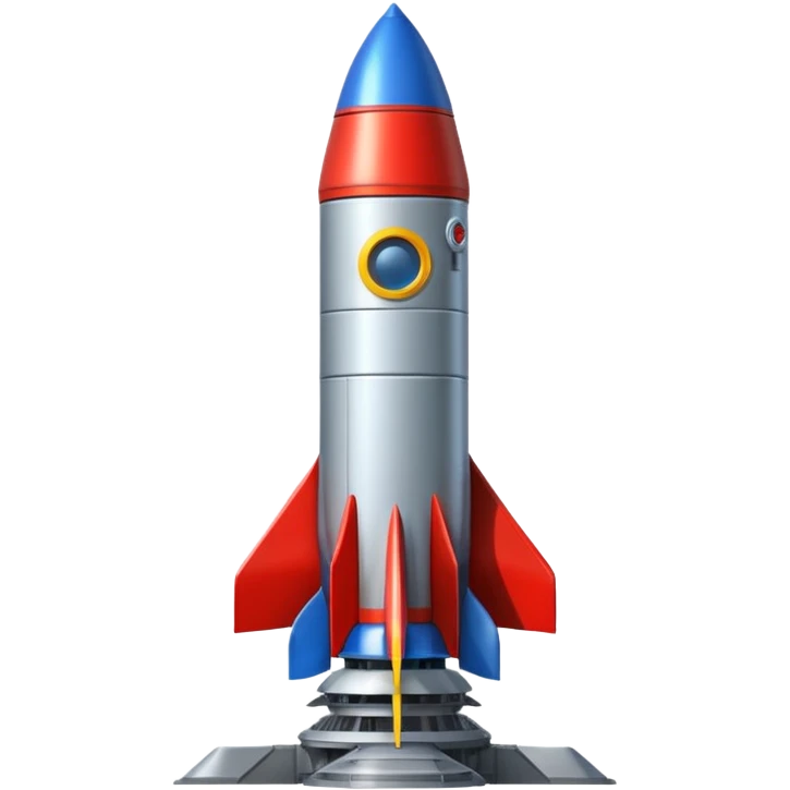 rocket on a cosmodrome emoji