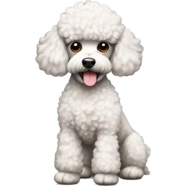 Poodle  emoji