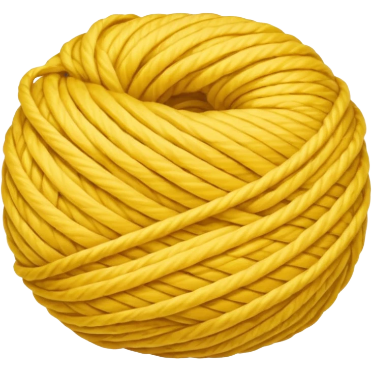 yellow ball of yarn emoji