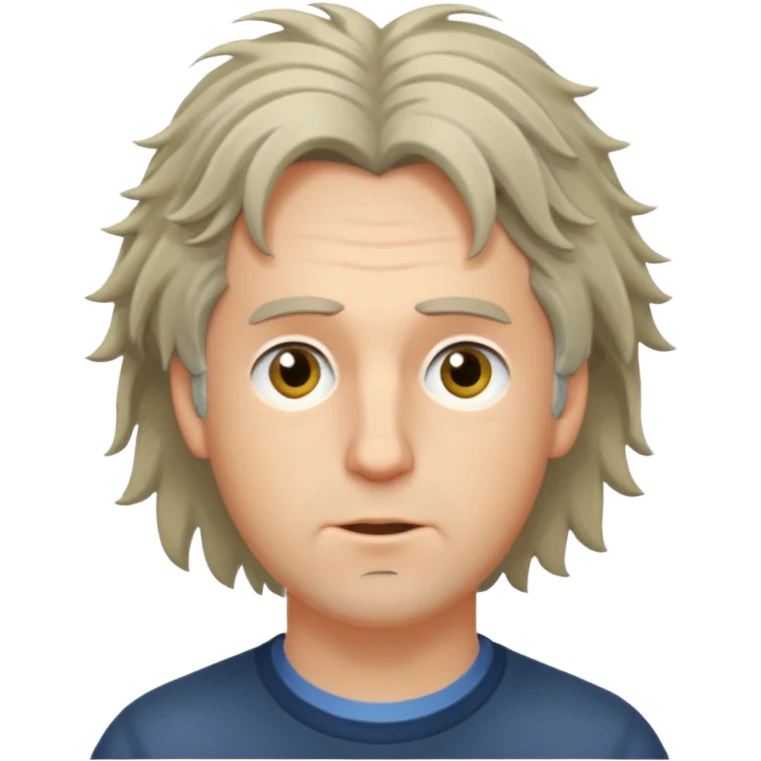 Johann Gottlieb Fichte three-quarter view, disheveled hair emoji