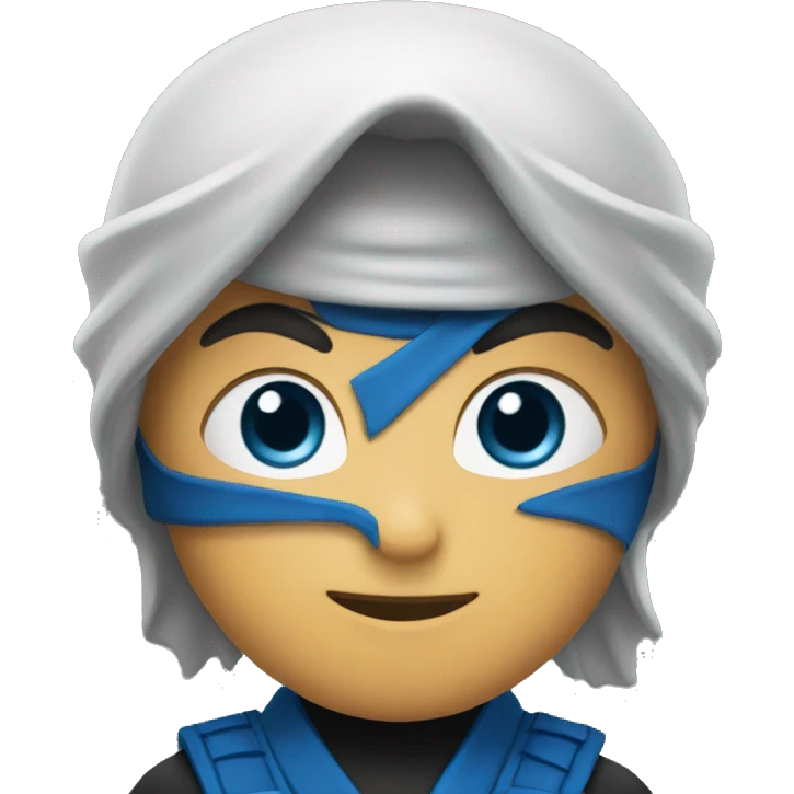 ninja bleu emoji
