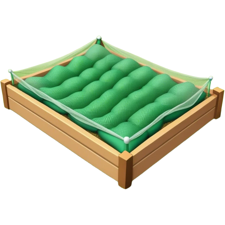 garden bed netting  emoji
