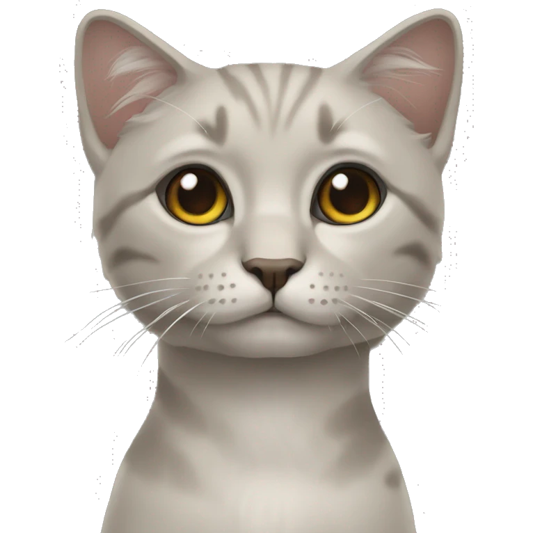Кот шпиц emoji