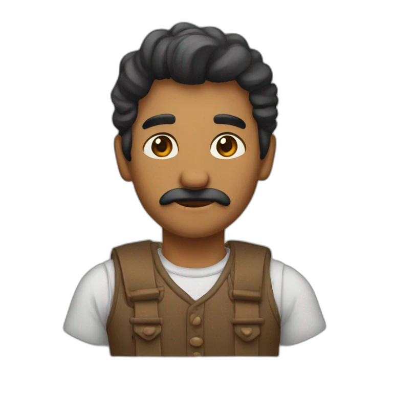 Hombre calvo emoji
