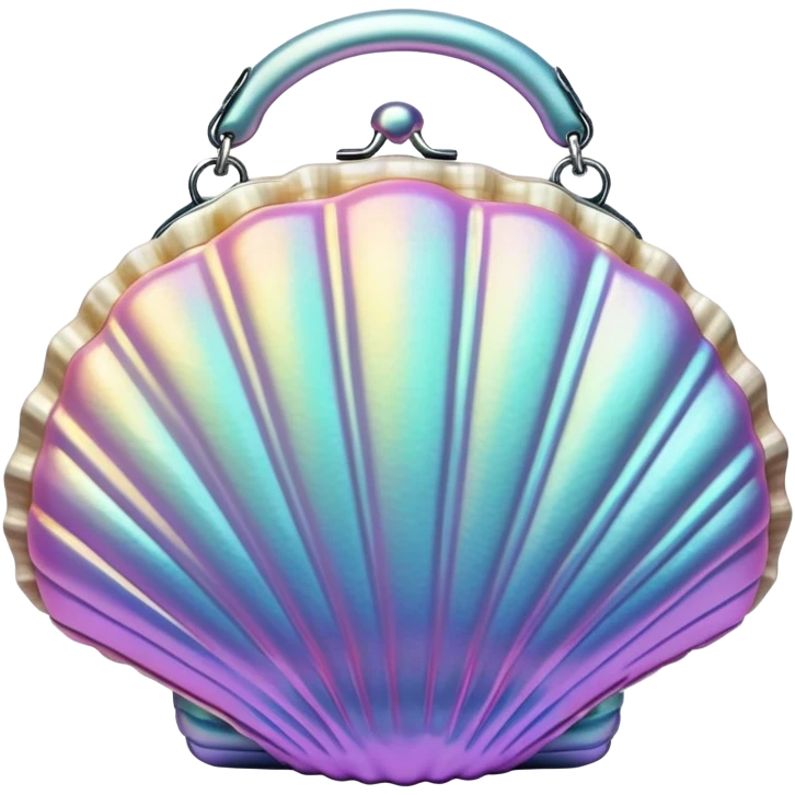 sea shell bag  emoji