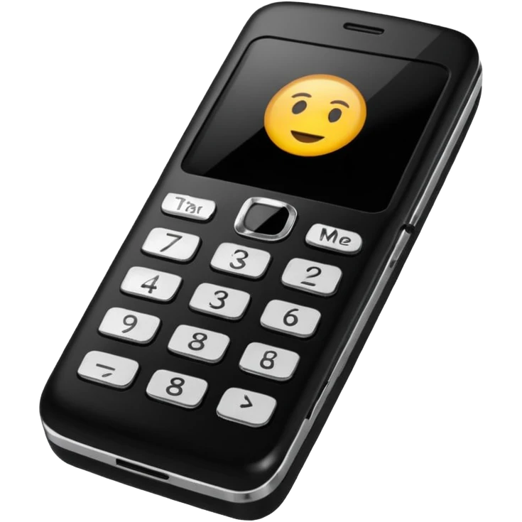 flip phone that reads "that is so me" emoji