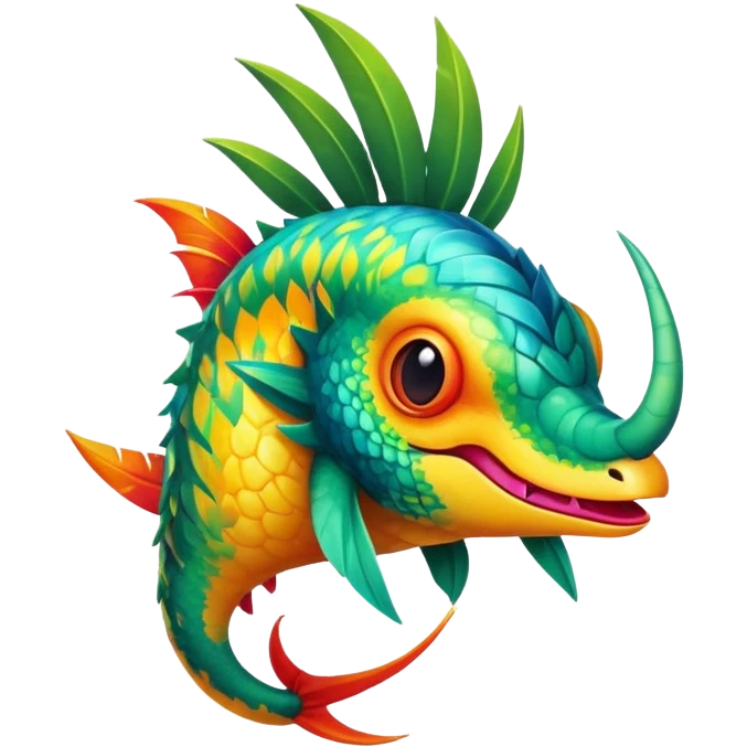 Tropical Fakémon-creature emoji