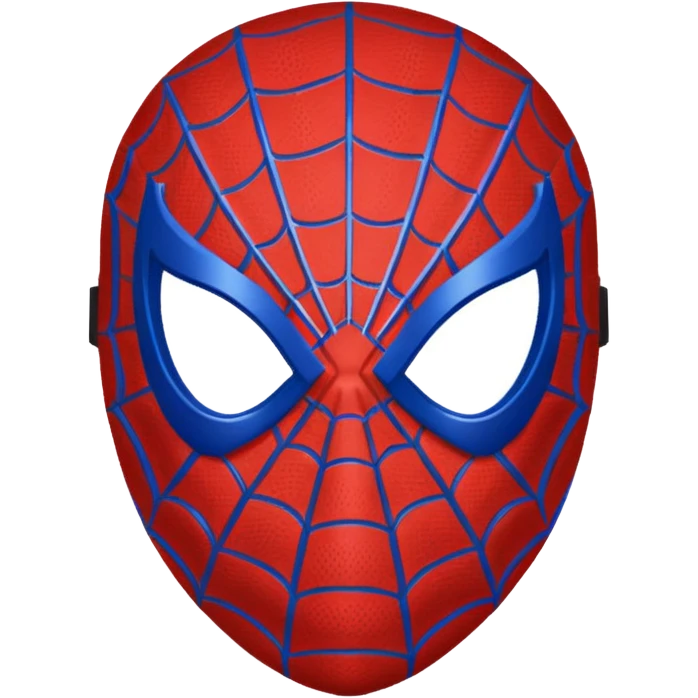 Spiderman mask without background  emoji