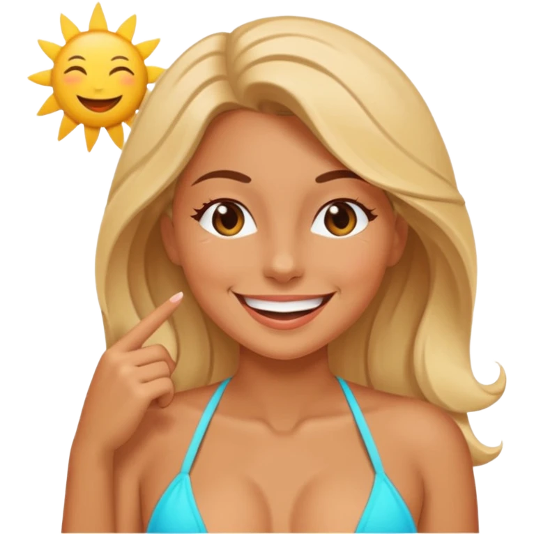 Sexy emoji woman emoji