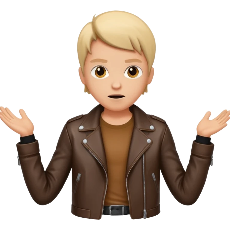 cool perosbn shrug  emoji