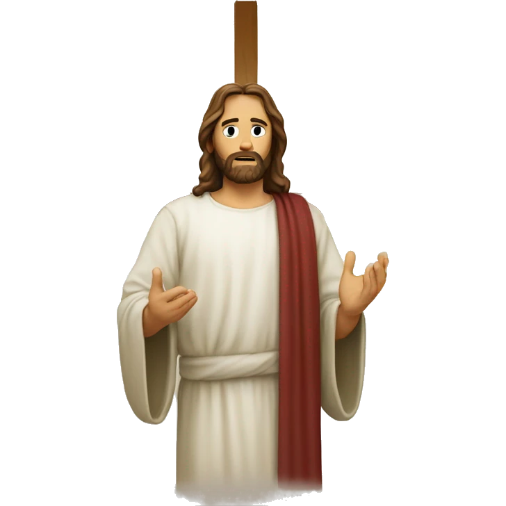 Jesus Christ holly prayer emoji