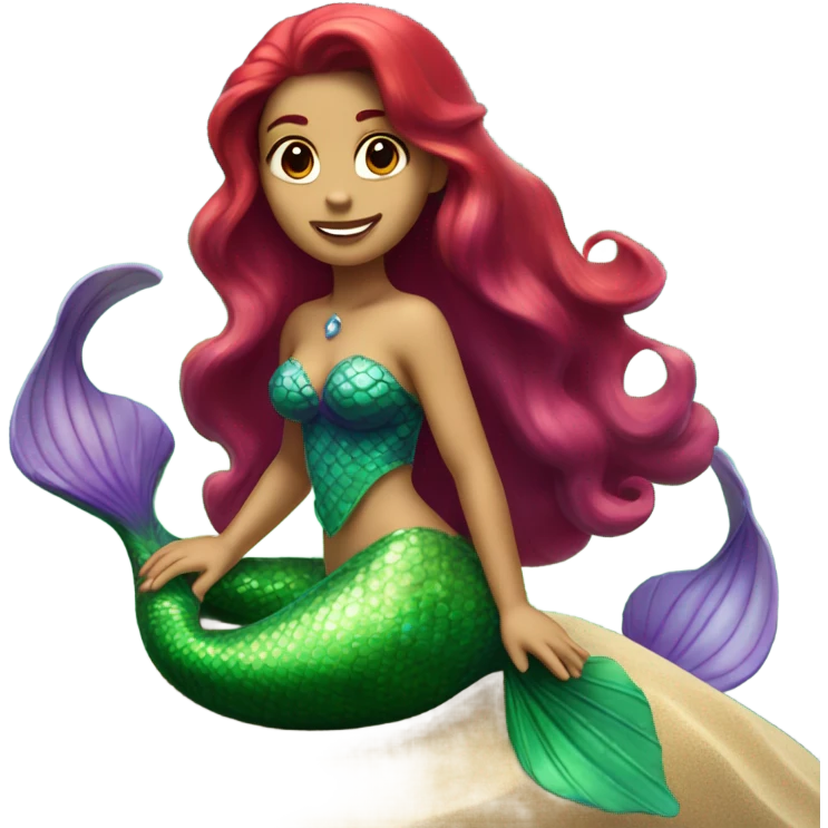 Princess Ariel  emoji