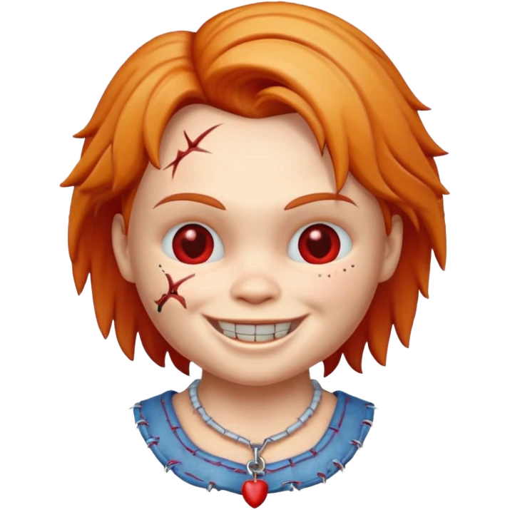chucky icon neckless emoji