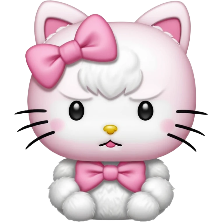 hello kitty pouting emoji