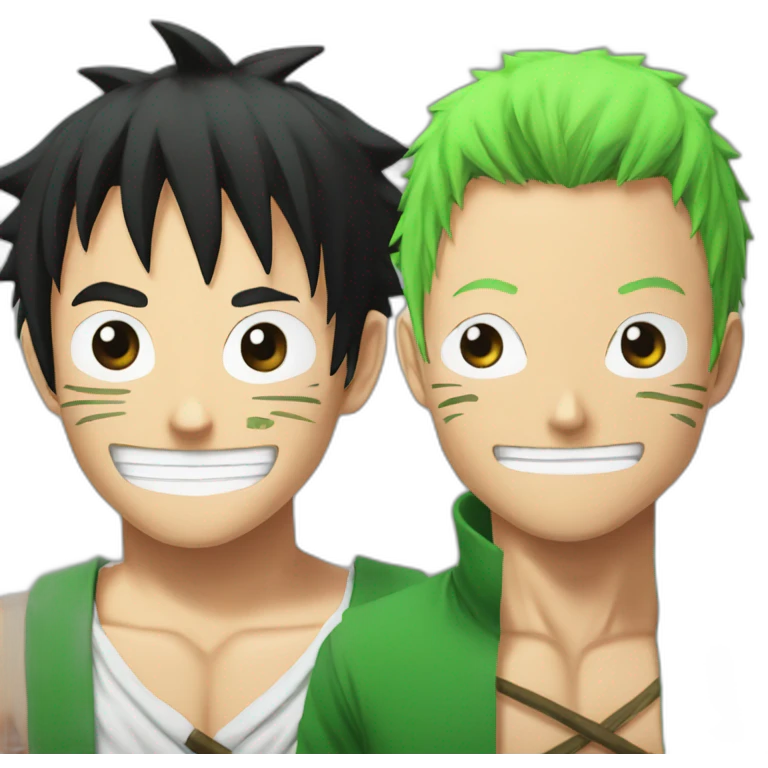 Luffy et zoro emoji