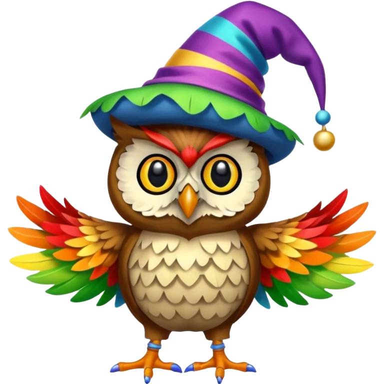 Jester Owl
 emoji