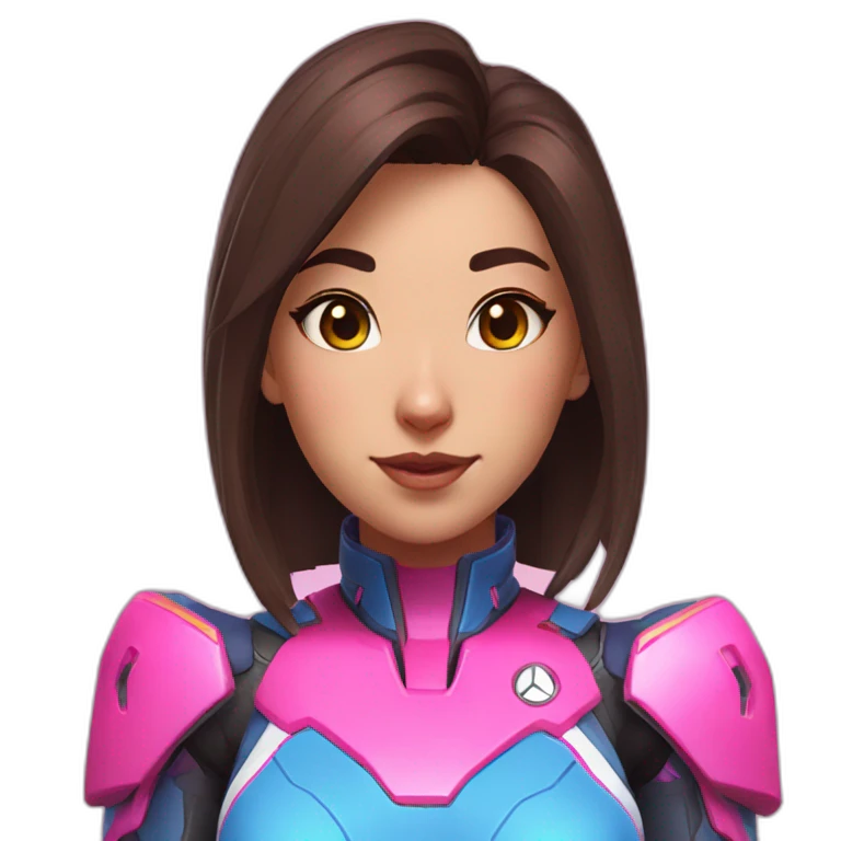 Dva Overwatch emoji