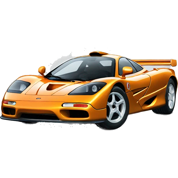 mclaren F1 car emoji