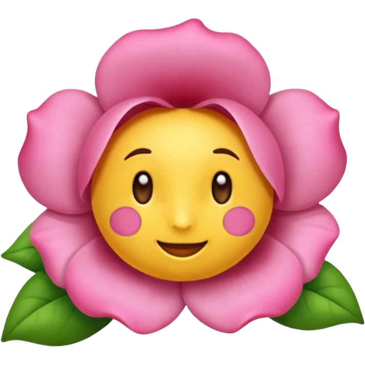 Букет розовых цветов emoji