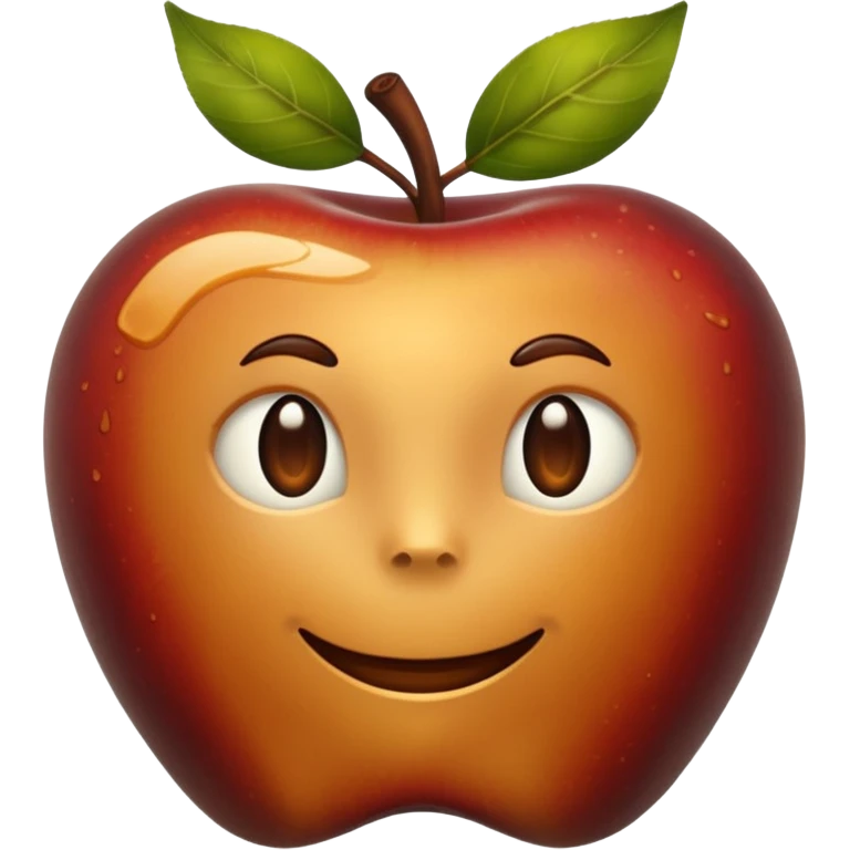roasted apple emoji