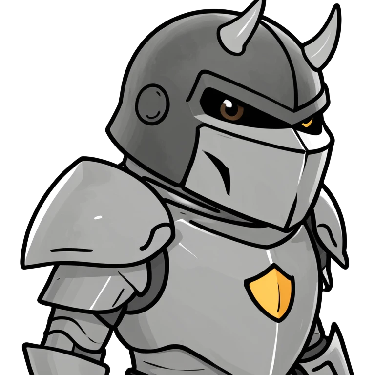 Mega knight from clash royale emoji