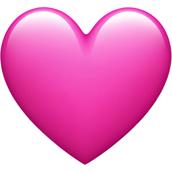 Pink heart emoji