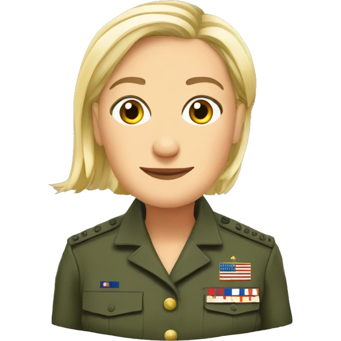 Marine le Pen  emoji