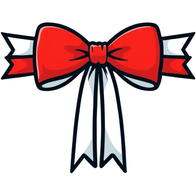 bow ribbon emoji
