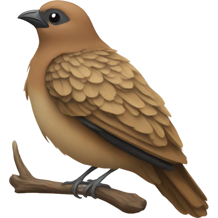 Bird wrote in book  emoji