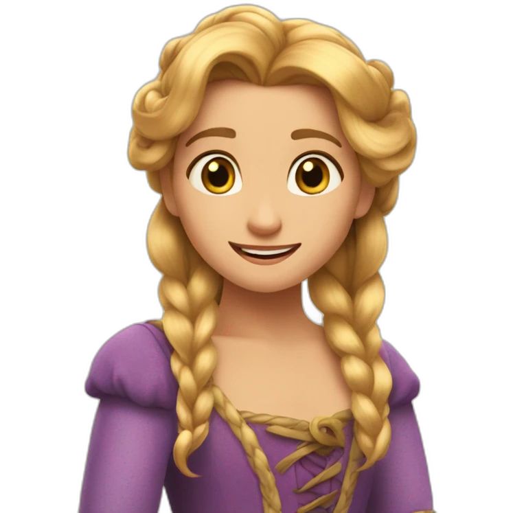 Raiponce emoji