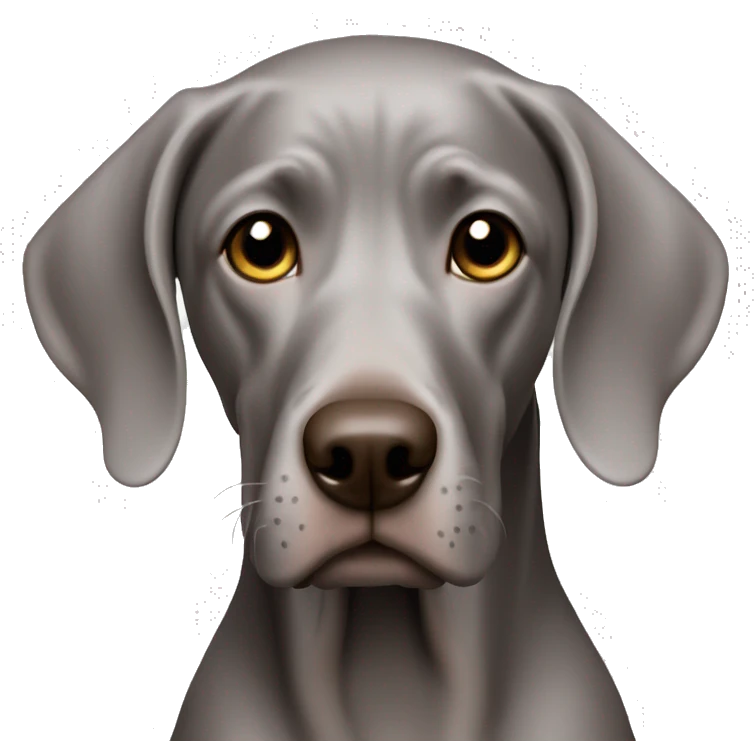 weimaraner  emoji