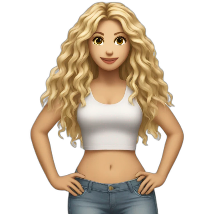 Shakira hips dont lie emoji
