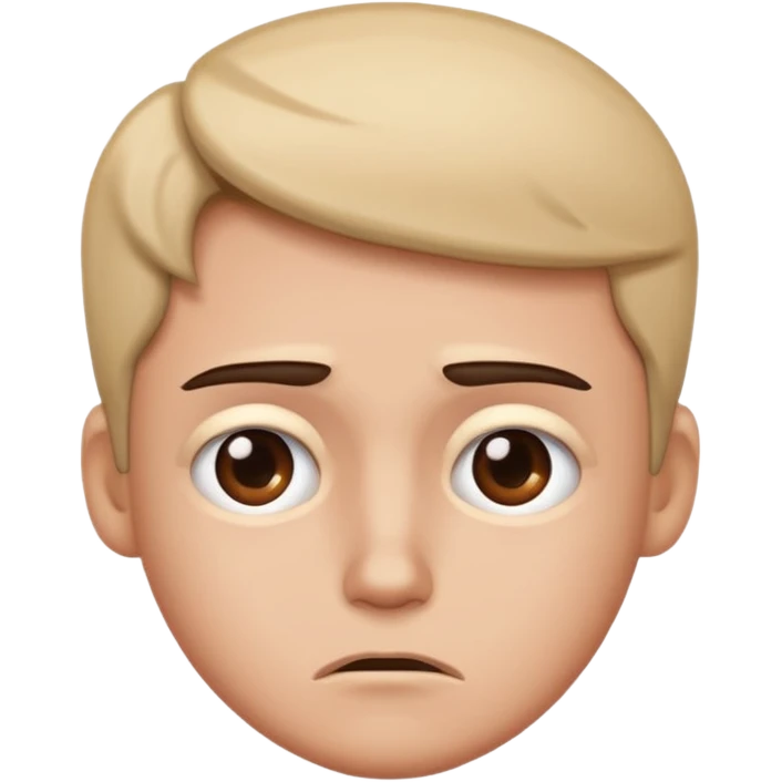 sarcastic and disappointed face  emoji